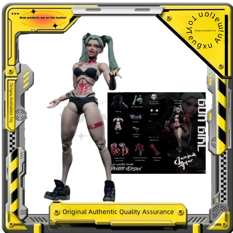 【Produits ponctuels】 Original Romankey X COWL 1/12 Gun Girl Jessica 6 '' figurine modèle jouet