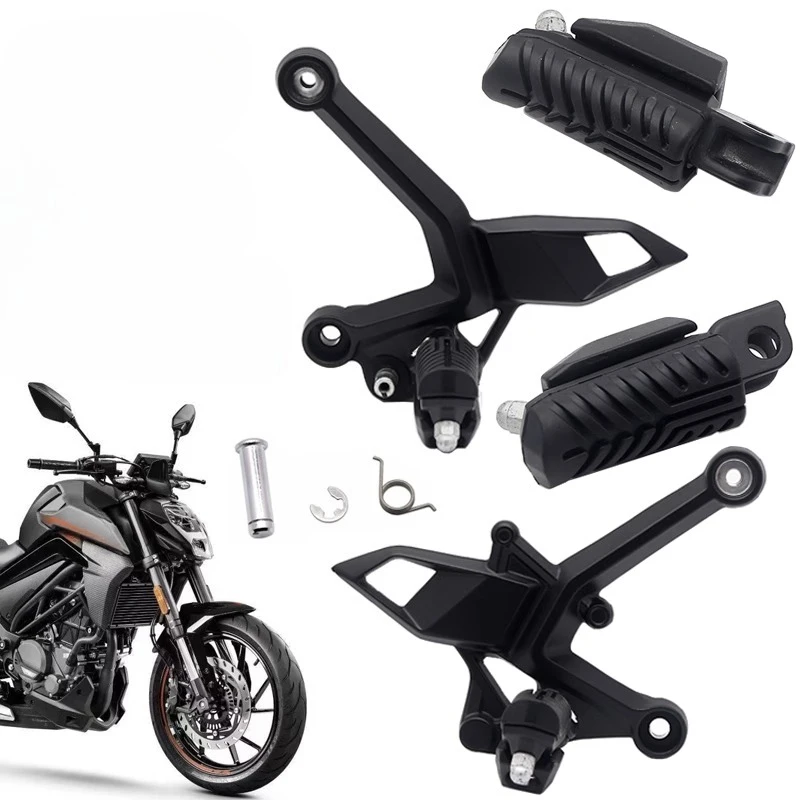 

For CFMOTO Motorcycle CF250-6/CF150-A/SR250/NK250 Front Left and Right Pedal Stand Assembly