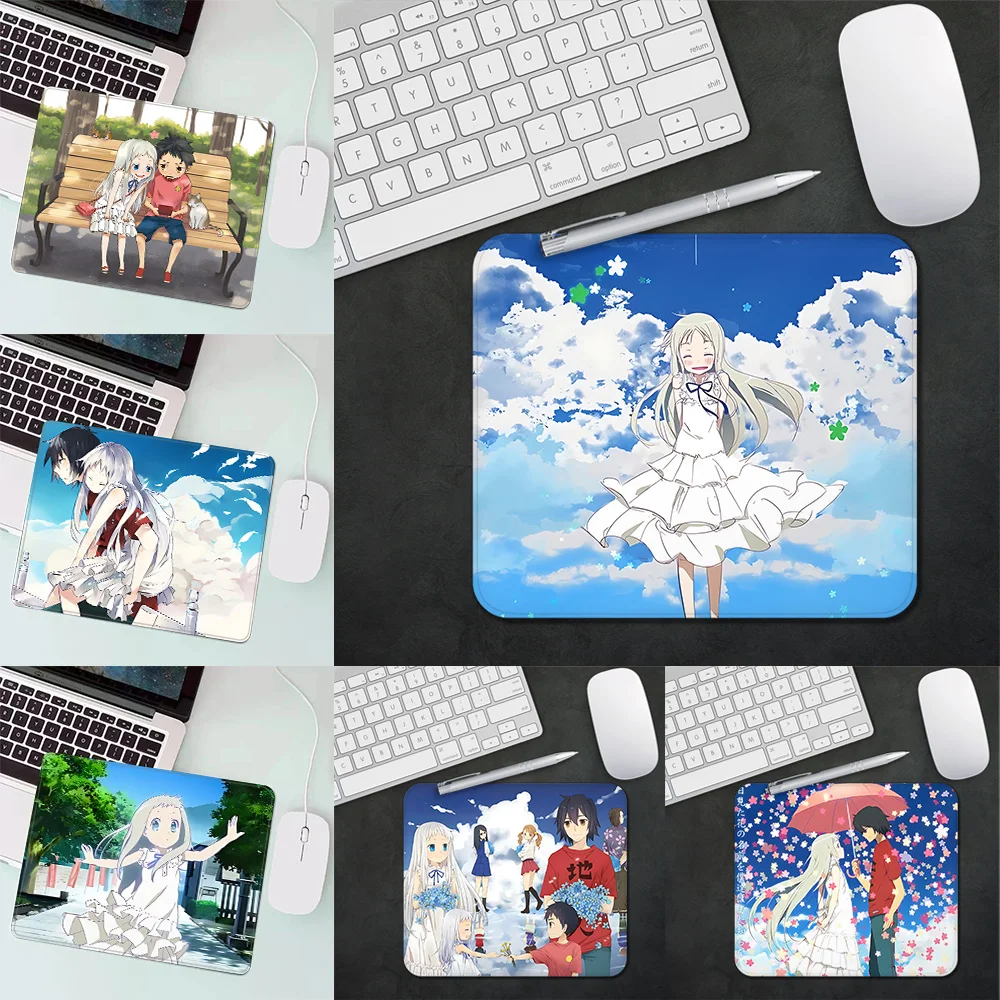 Cute Anime Anohanas Gaming Mouse Pad XS Small Mousepad For PC Gamer Desktop Decoration Office Mouse Mat Deskmat Rug