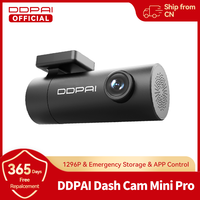 DDPAI Dash Cam Mini Pro 1296P Wifi Voice Control Car DVR Camera Dashcam Night Vision Dash Camera Recorder 24H Parking Monitor