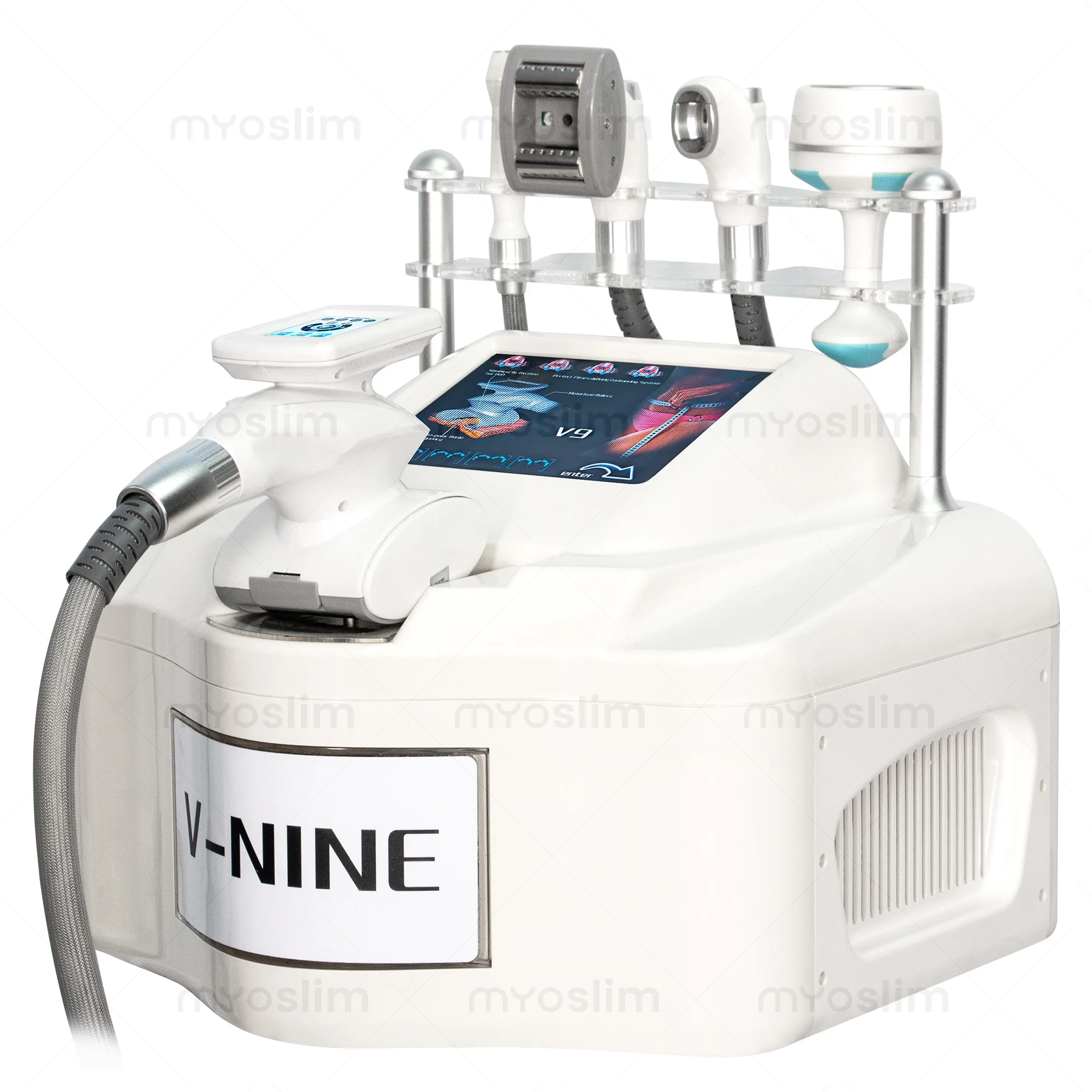 NEW V9 Vela Vacuum Roller Slimming Machine | 80K Cavitation Fat Removal Freeze Fat Dissolving Body Shaping Massage Device Anti-C