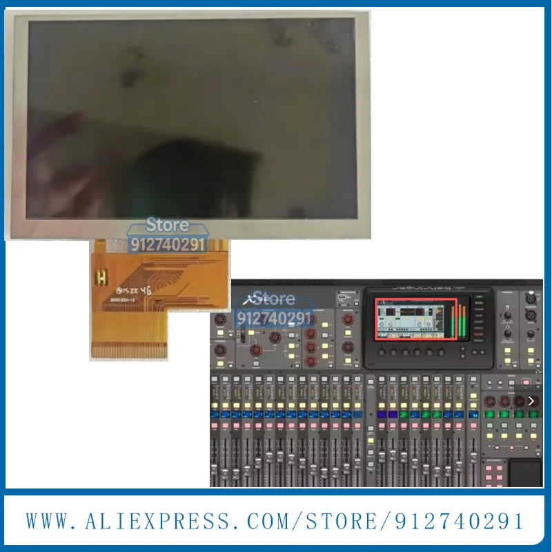 

New 5 Inch Replacement LCD Display Screen For Behringer X32 Racj X32 Producer