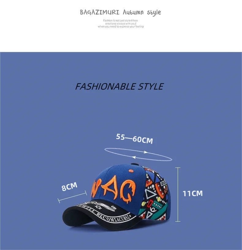 Flower cloth baseball capversatile for men and womenfashionable sun protectionthree-dimensional embroidered letter duckbill cap