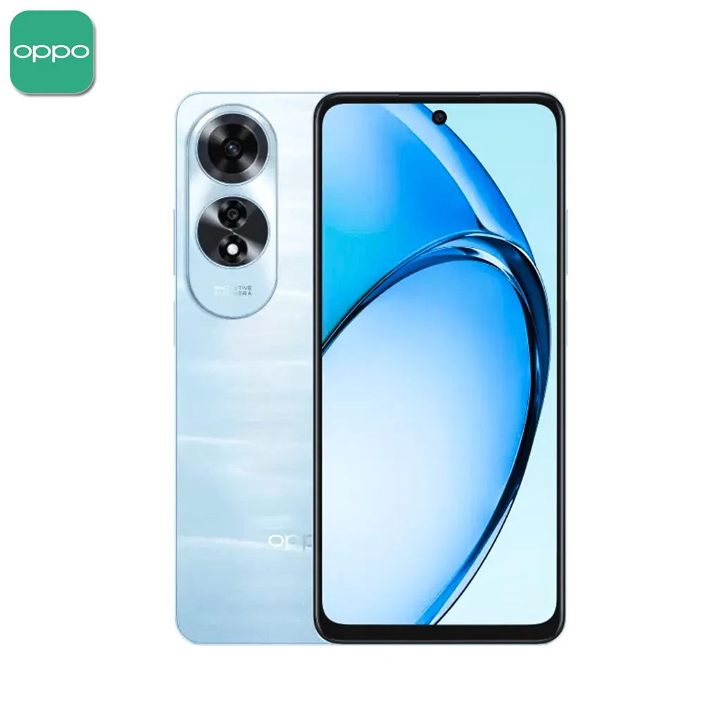 OPPO A60 Original smart phone 8+256GB large memory supports side fingerprint recognition/facial recognition fashion mobile phone