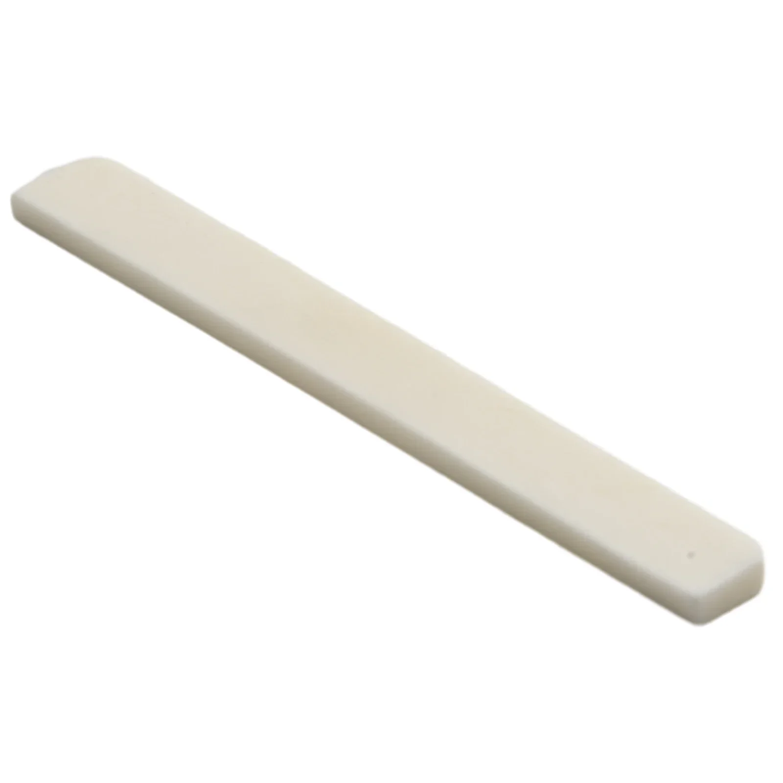 Osso real guitarra porca ponte guitarra clássica sela porca peças substituição sela osso branco 80mm útil