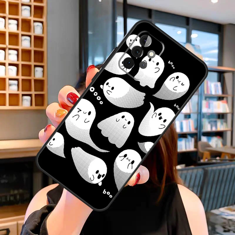 Halloween Ma Quái Ma Ốp Lưng Dành Cho Samsung Galaxy Samsung Galaxy A52S A21S A12 A22 A32 A52 A72 A13 A33 A53 A73 A50 A11 a31 A51 A71