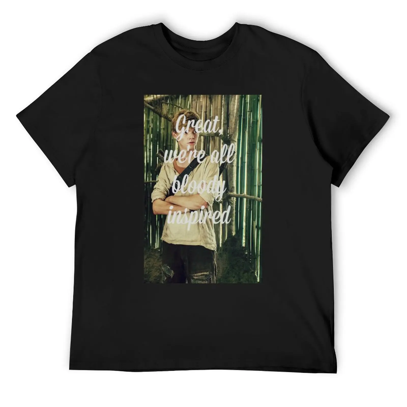

Great, we're all bloody inspired - The Maze Runner T-Shirt anime kawaii clothes animal prinfor boys plain t shirts men