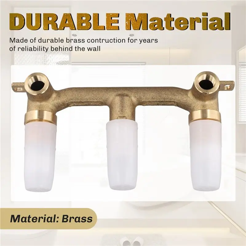ABJO-For Delta 2-Handle Wall-Mount Bathroom Faucets For Delta Faucet 2-Handle Wall-Mount Bathroom Faucets