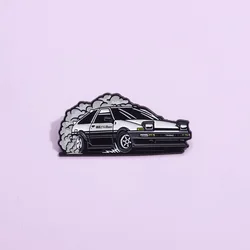 Classic Anime Comics Enamel Pins Car Drift Brooches Lapel Backpack Badges Punk Gothic Jewelry Gift for Kids Friends