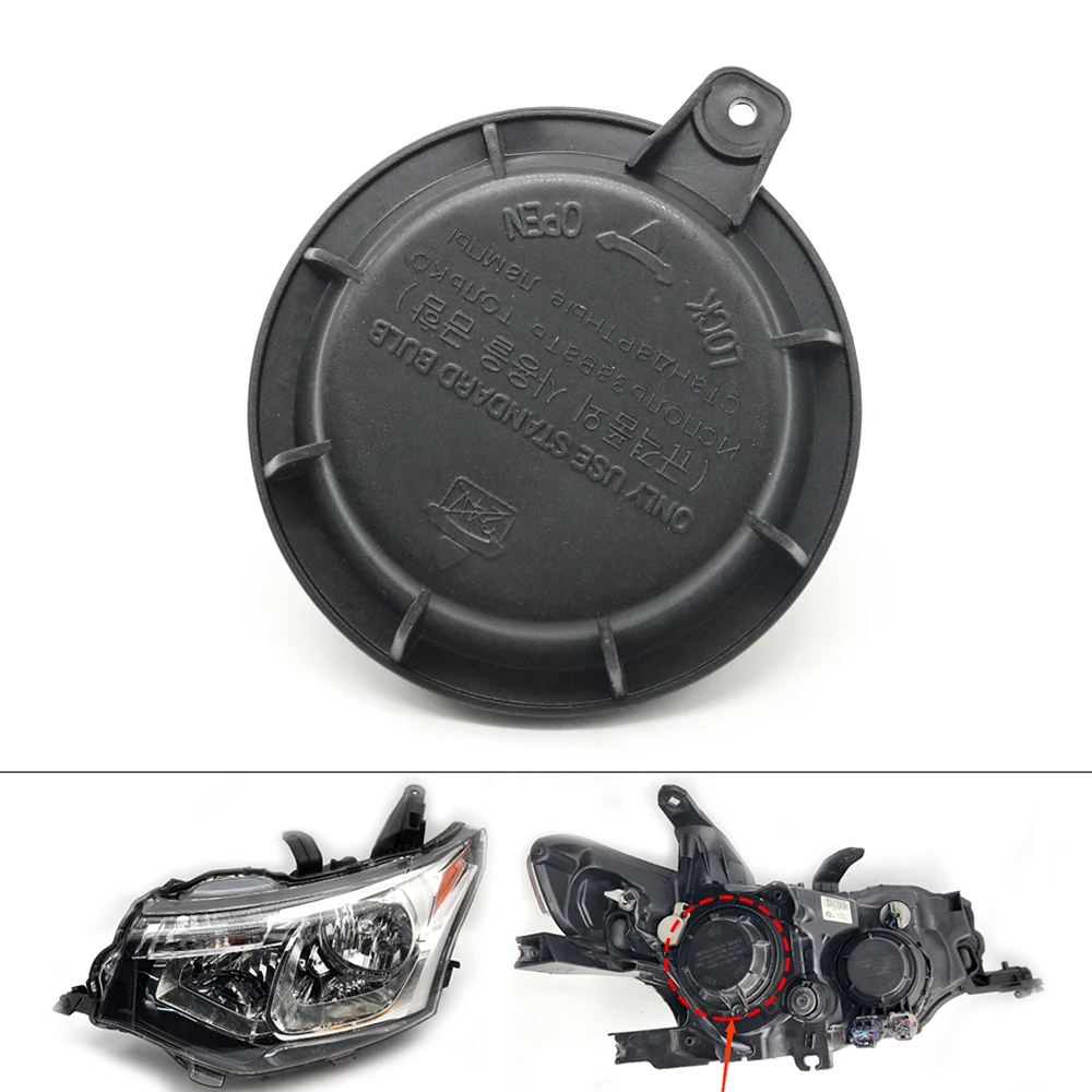 Headlamp Bulb Seal Cap Headlight Dust Cover For Mitsubishi Lancer Evolution EVO Galant Fortis CX6A CY6A CZ4A Outlander CW5W GF2W