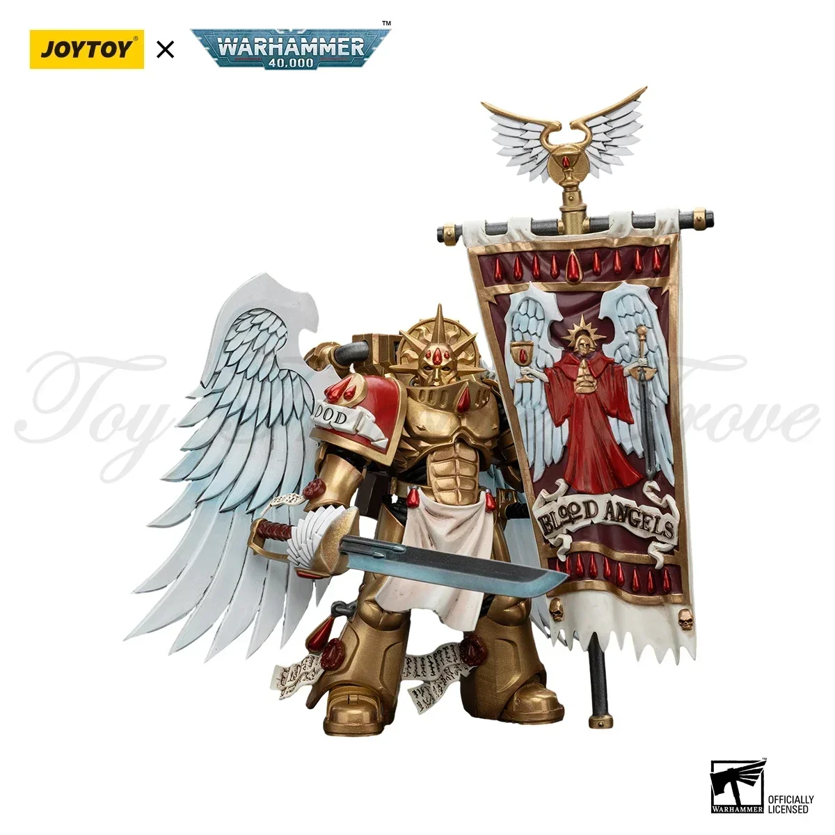 Figurine d'action Warhammer, Blood Angels, Garde sanguinaire, Anime, Modèle militaire, Jouet, Chaîne YTOY, 40K, 1/18, En stock
