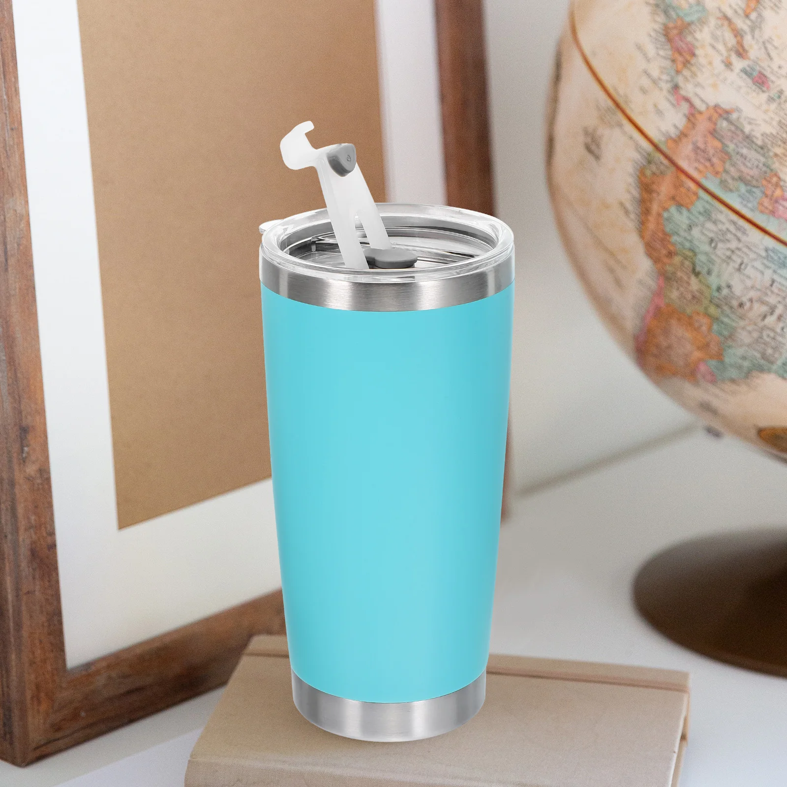 

Stainless Steel Insulated Double Layer Tumbler Solid Color Portable Coffee Cup for Travel Outdoor Car Stainless Steel Tumbler