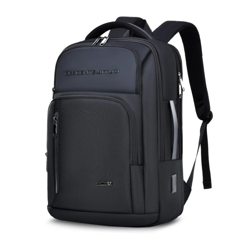 Sac à dos de luxe USB multifonctionnel pour hommes, sac pour ordinateur portable, sac à dos de voyage, sac à main pour étudiants, sac à livres, mode 2024