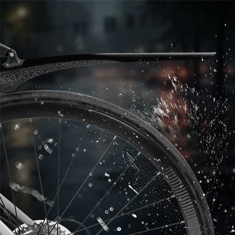 ABLB-Bike Rear Mudguard Bike Two-Stage Angle Adjustment Mudguard Bicycle Part Bike Wings Mud Guard