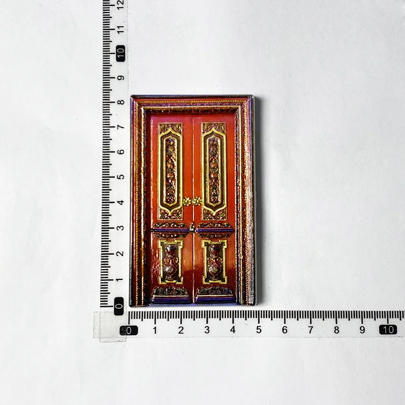 Xinjiang Cultural and Creative Specialty Tourist Souvenirs Kashgar Yining Gate Exotic Architecture 3d Resin Refrigerator Magnet