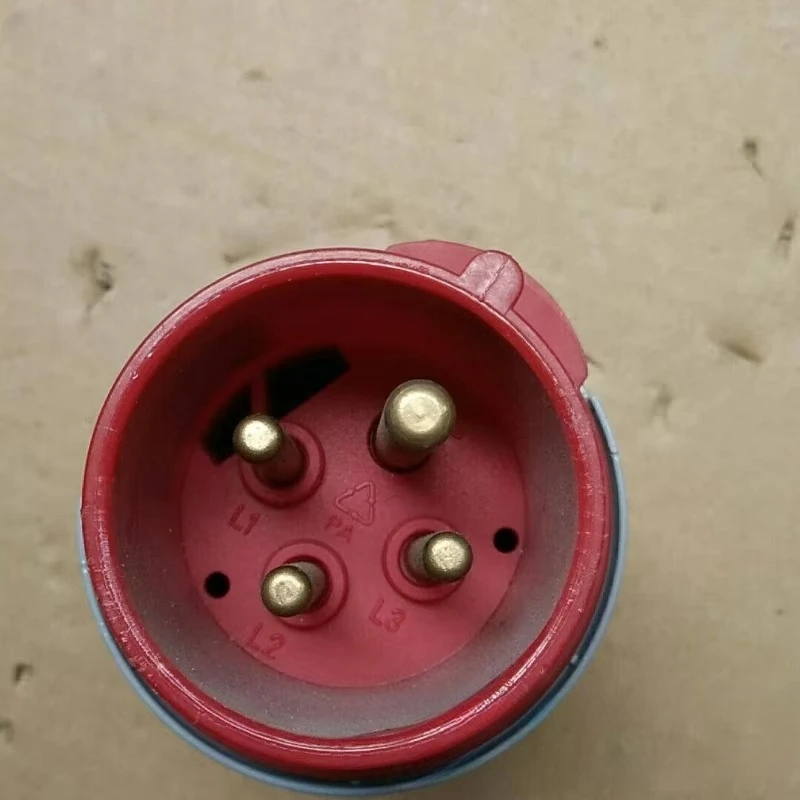 316-P6 Industrial Plug 4Pin 16A IP44 Waterproof Power Connector, IEC60309 Industrial Control Plug