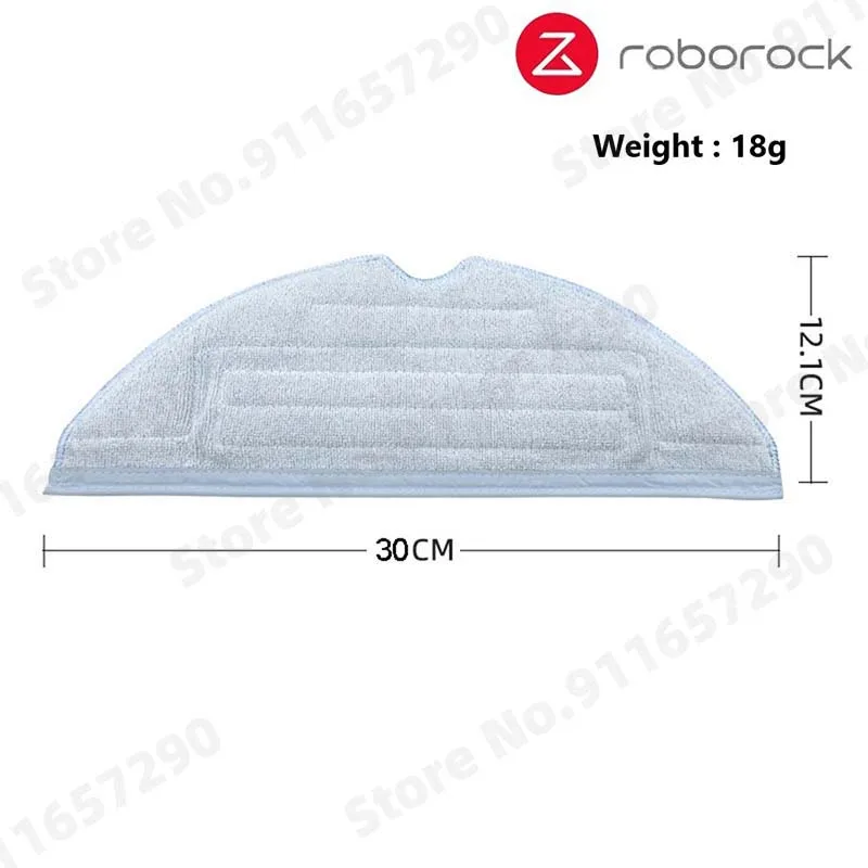 Roborock-Kit de filtro HEPA para aspiradora robótica, cepillo lateral, fregonas, paños, accesorios, S7, S70, S75, S7Max, s7MaxV, T7S Plus