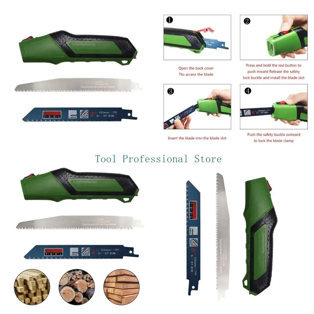 

57QF Strong Cutting Tool Aerated Concrete Reciprocating Saw Cutter for Various Applications Home Projects Woodworking