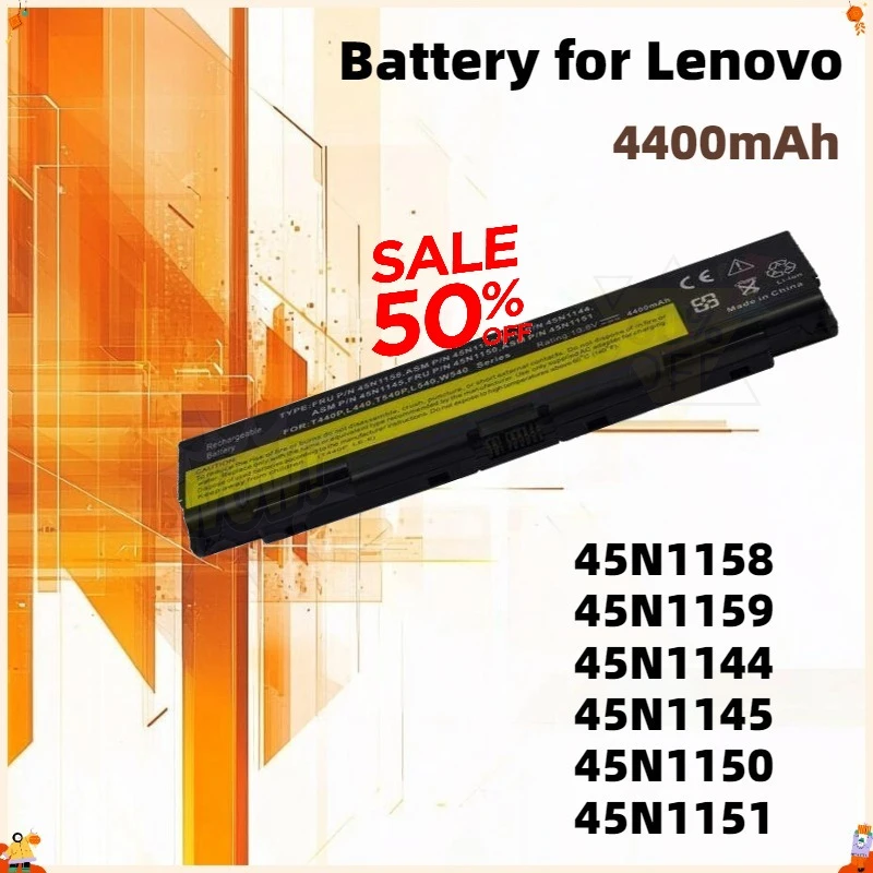 

New Laptop Battery for Lenovo ThinkPad L540 T540p W541 T440p T440P L440 W540 45N1153 45N1152 45N1144 45N1145 45N1148 45N1160