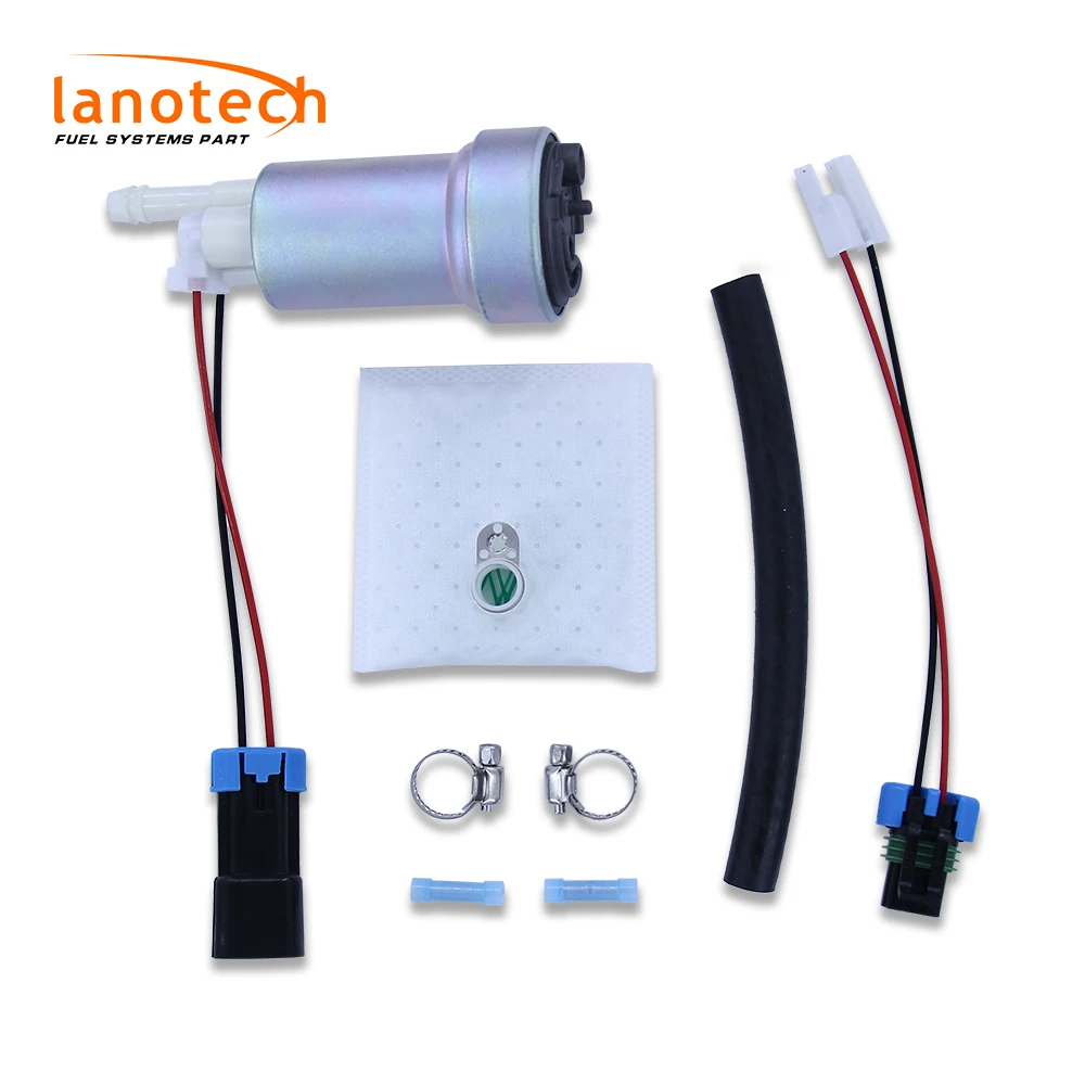 

Топливный насос Lanotech 450LPH и установочный комплект для WALBRO E85 RACING F90000274, подходит для Honda Accord CRx CRv CIVIC F90000285 F90000295