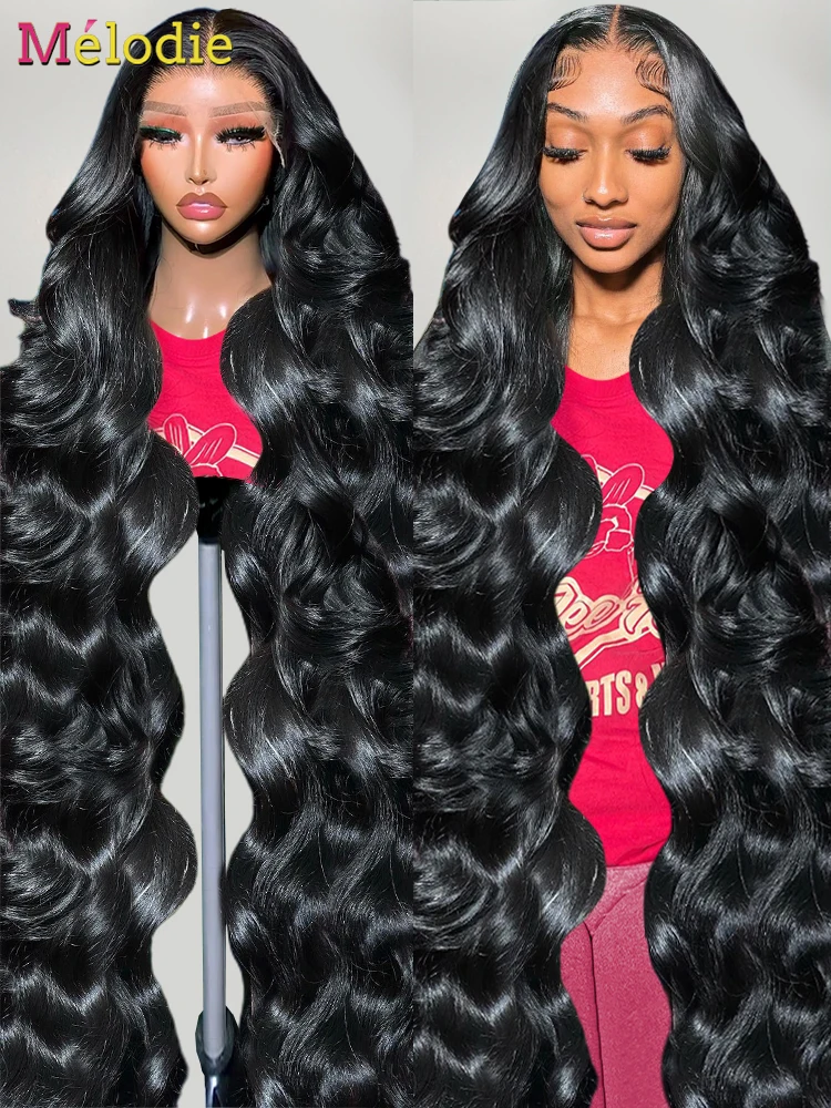 MELODIE 13x4 Body Wave Lace Front Human Hair Wigs Ready to Go 5x5 Glueless Closure Wig Brazilian 13x6 Lace Frontal Wig For Women