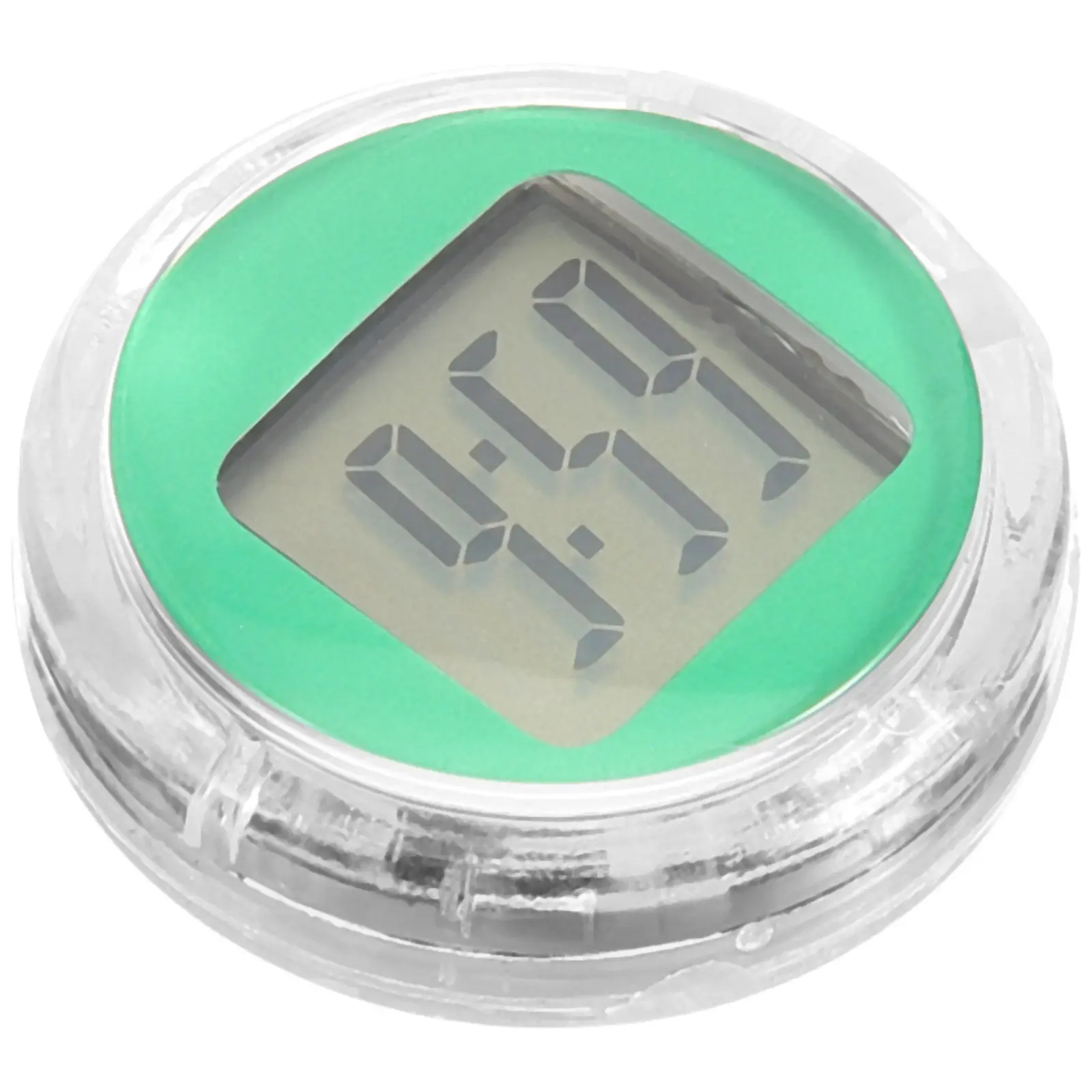 Mini Digital Motorcycle Clock Small Battery Operated Stick on Clock Accurate Time Display for Motorcycle Scooter Bike Car