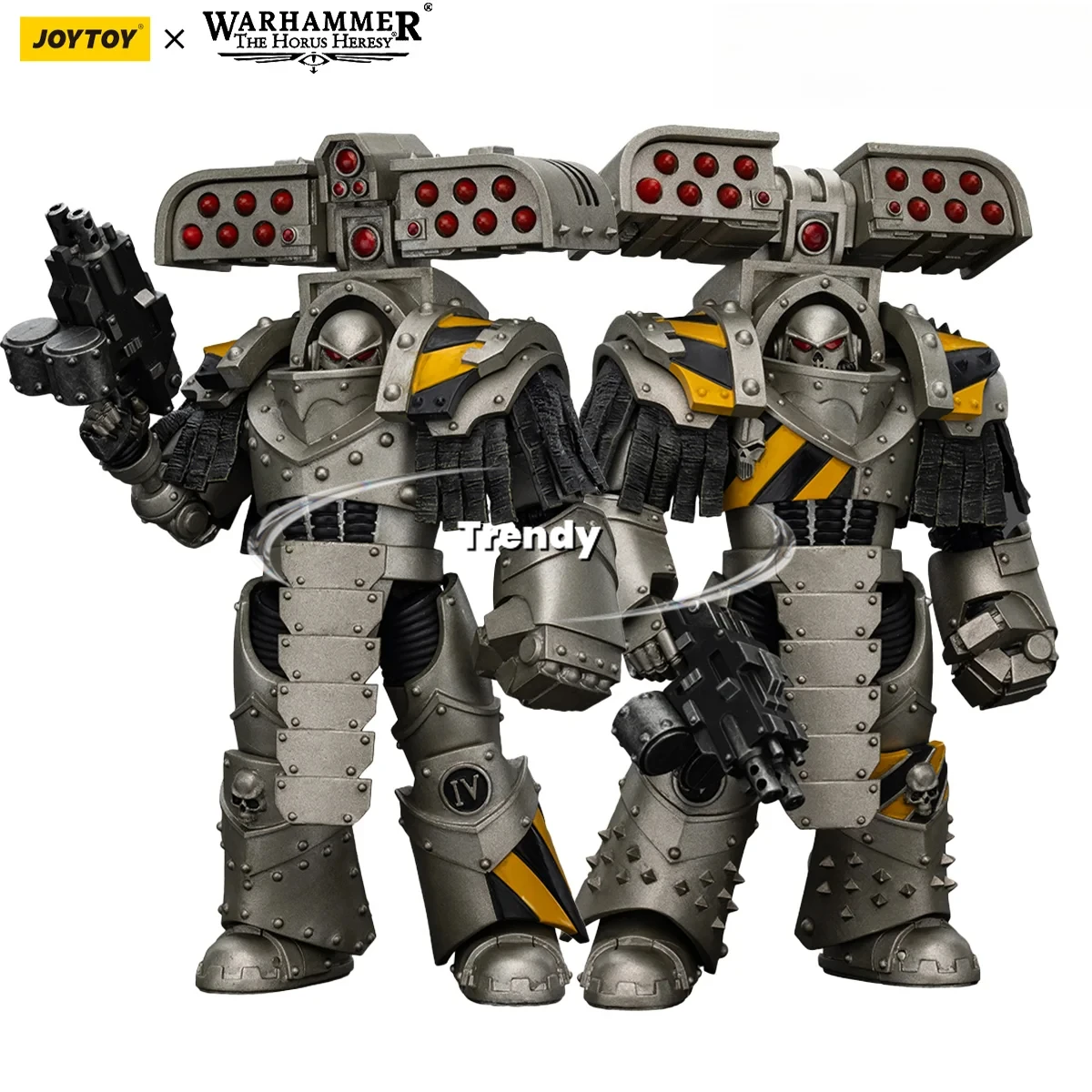 [Productos puntuales] JOYTOY Warhammer 30K 1/18 figuras de acción Lron Warriors Tyrant Siege Terminato2PCS Anime modelo militar