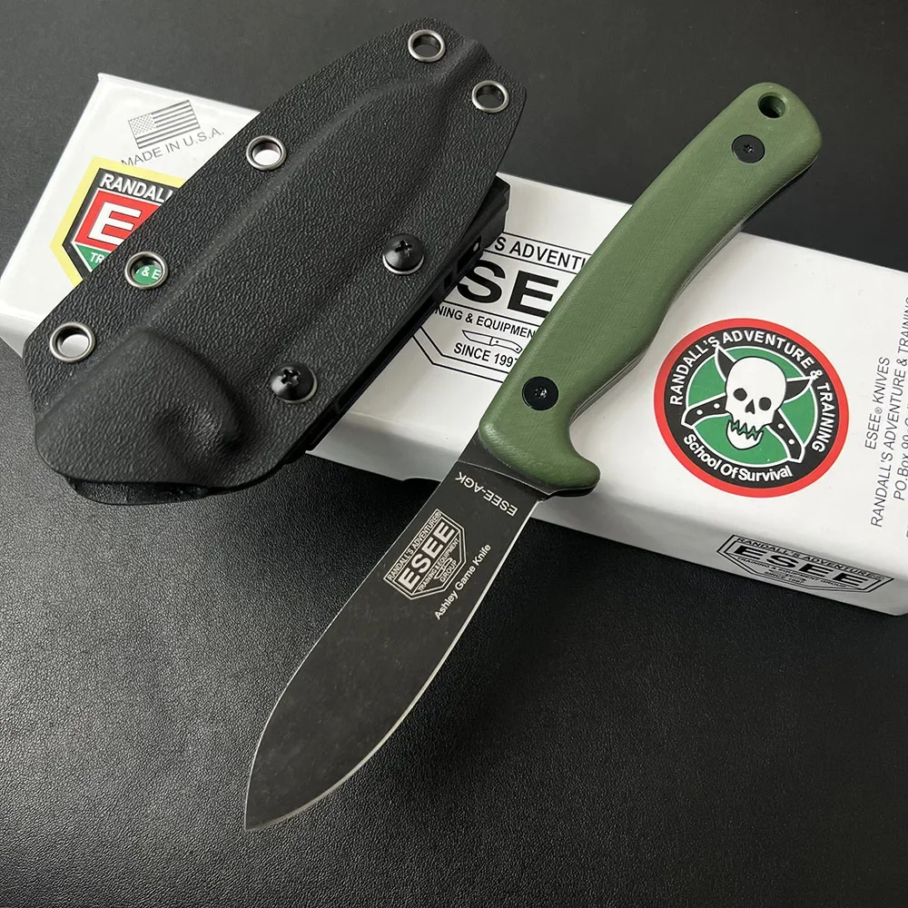 

NEW ESEE AGK Knife D2 Blade G10 Handle High Quality Outdoor EDC Camping Hiking Hunting Survival knife