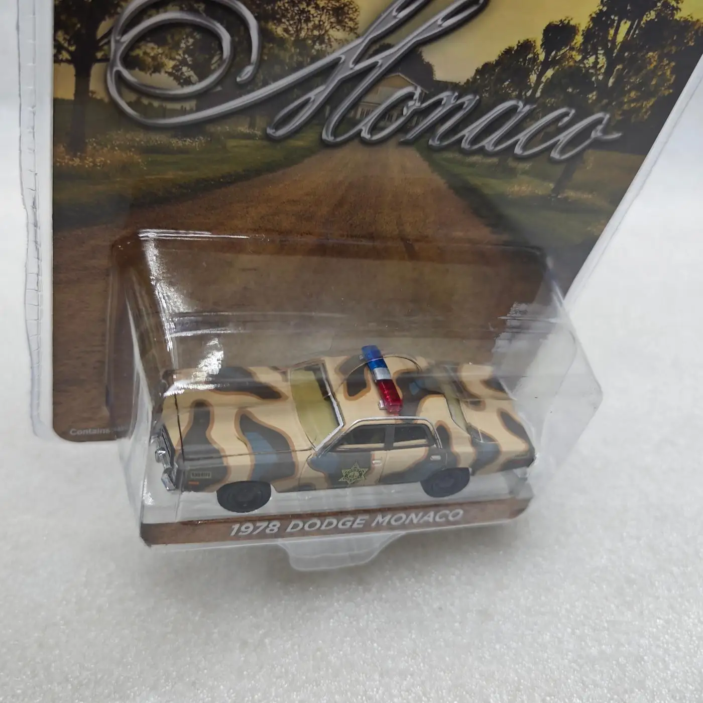 1:64 1978 Dodge Monaco Hazard Countyปลอมตัวนายอําเภอ30326ขั้นสูงรถโมเดลของสะสม