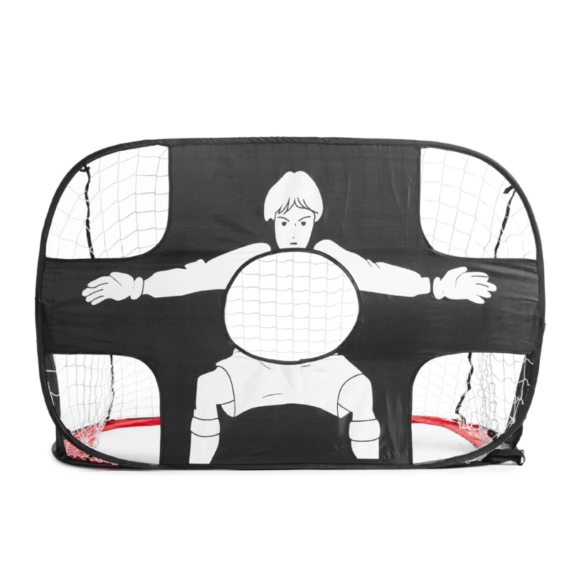 

2 In 1 Football Goal Posts for Kids, Poped up Goal for Children Targets Goal Net