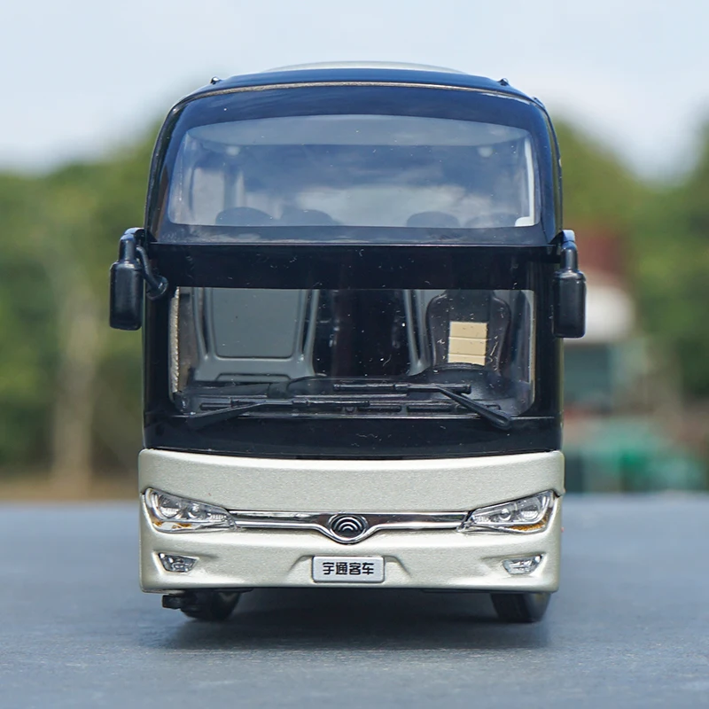 Modelo de Autobús Original Yutong 1:42, Modelo 6128 Suqi Express, Autobús de Carretera, Autobús Turístico, Modelo de Coche de Aleación