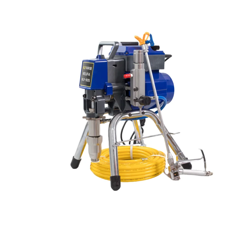 เครื่องพ่นสีไฟฟ้า 110V ป้องกันสนิม แรงดัน 3000PSI แบบไร้อากาศ สำหรับทาสีผนัง