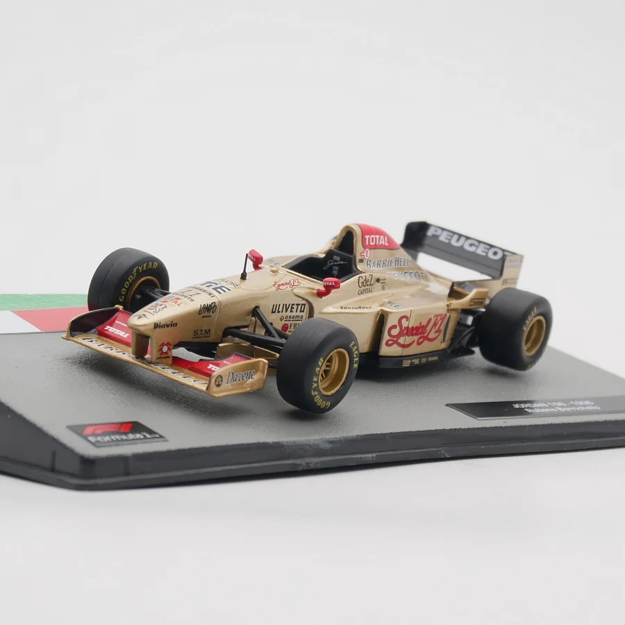 Коллекционная-модель-гоночного-автомобиля-ixo-1-43-jordan-196-1996-rubens-barrichello-литая-под-давлением