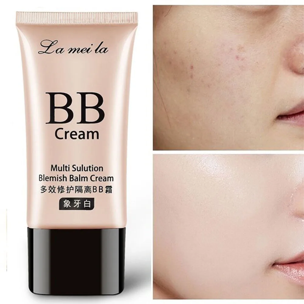 50g Liquid Foundation BB Cream Matte Oil-Control Concealer Base Lighten Skin Cosmetics 3 Colors Optional For Daily Face Makeup