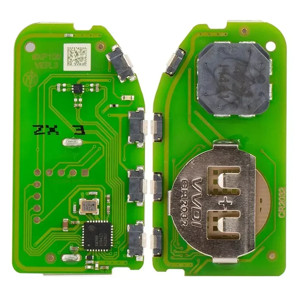 Placa PCB Universal Xhorse XZKA82EN exclusivamente para modelos Hyundai Kia llave de coche inteligente VVDI control remoto inteligente 3/4 botón con carcasa de llave