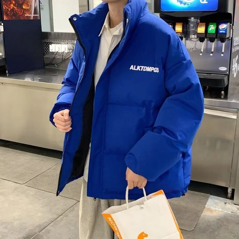 

Klein синий мужской пуховый джет осень-зима Thi теплая верхняя одежда Bread Sle модная брендовая повседневная одежда для пар из полиэфирного волокна