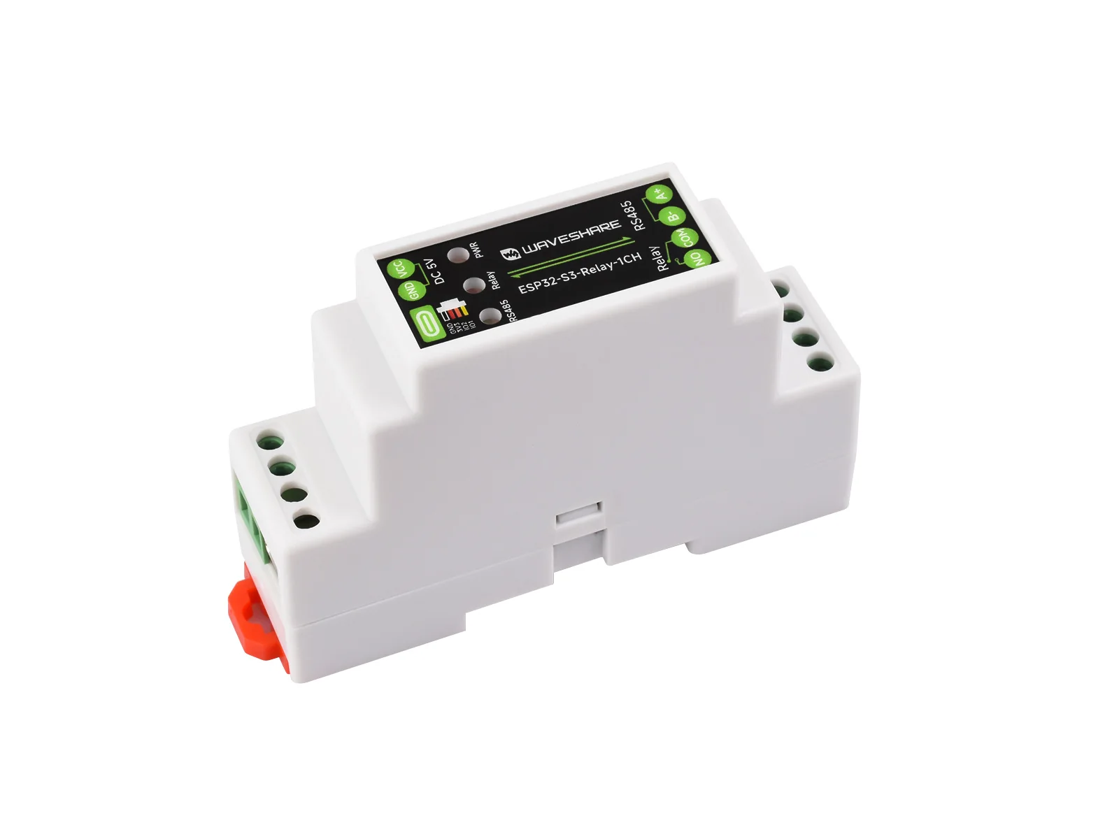 Industrial 1-Channel ESP32-S3 WiFi Relay Module, Supports WiFi / Bluetooth / RS485 Control