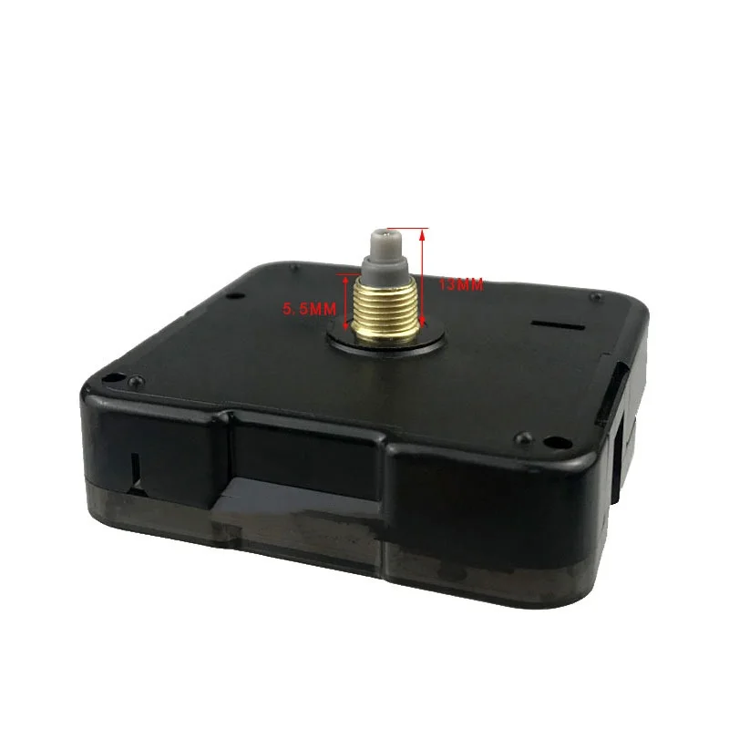 AA Battery DIY Silent Quartz Clock Movement Shaft Length 13mm Thread Length 5.5mm Clock Parts Repair Replacement Movement