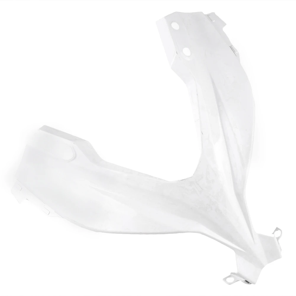 Motorcycle Upper Front Nose Fairing Cowl For Kawasaki EX300 ZX300 2013 2014 Injection Mold ABS Plastic Unpainted White