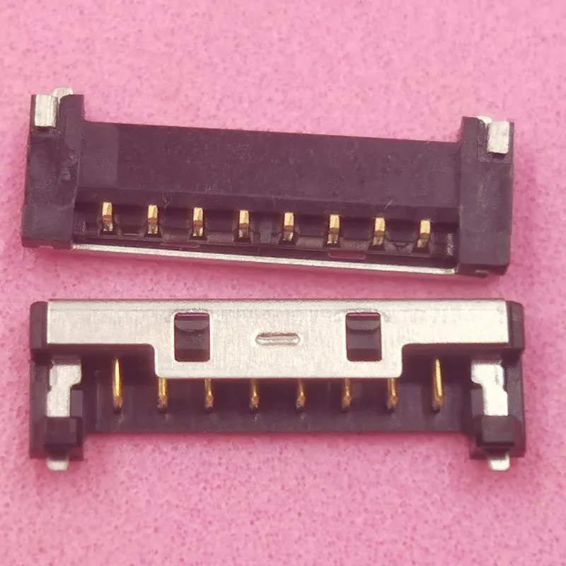 1-10Pcs Interface Battery Flex Jack Plug Connector FPC Tablet Contact For ASUS X510UNR UX310UV U4100U S5100U UX430UQ U4000U 8Pin