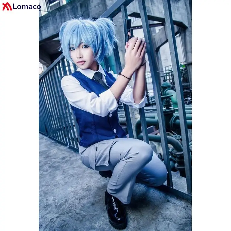 Assassination Classroom Cosplay Costume Japanese Anime Cosplay Shiota Nagisa Cosplay Costume Uniform Outfit Custom Made