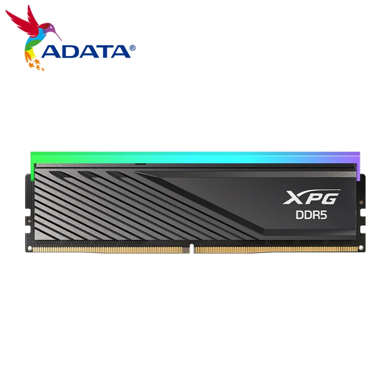 ADATA DDR5 RAM with RGB Desktop Memory 6000MHz 6400MHz 16GB 24GB 32GB XPG DDR5 D300G Memory Module with Heatsink