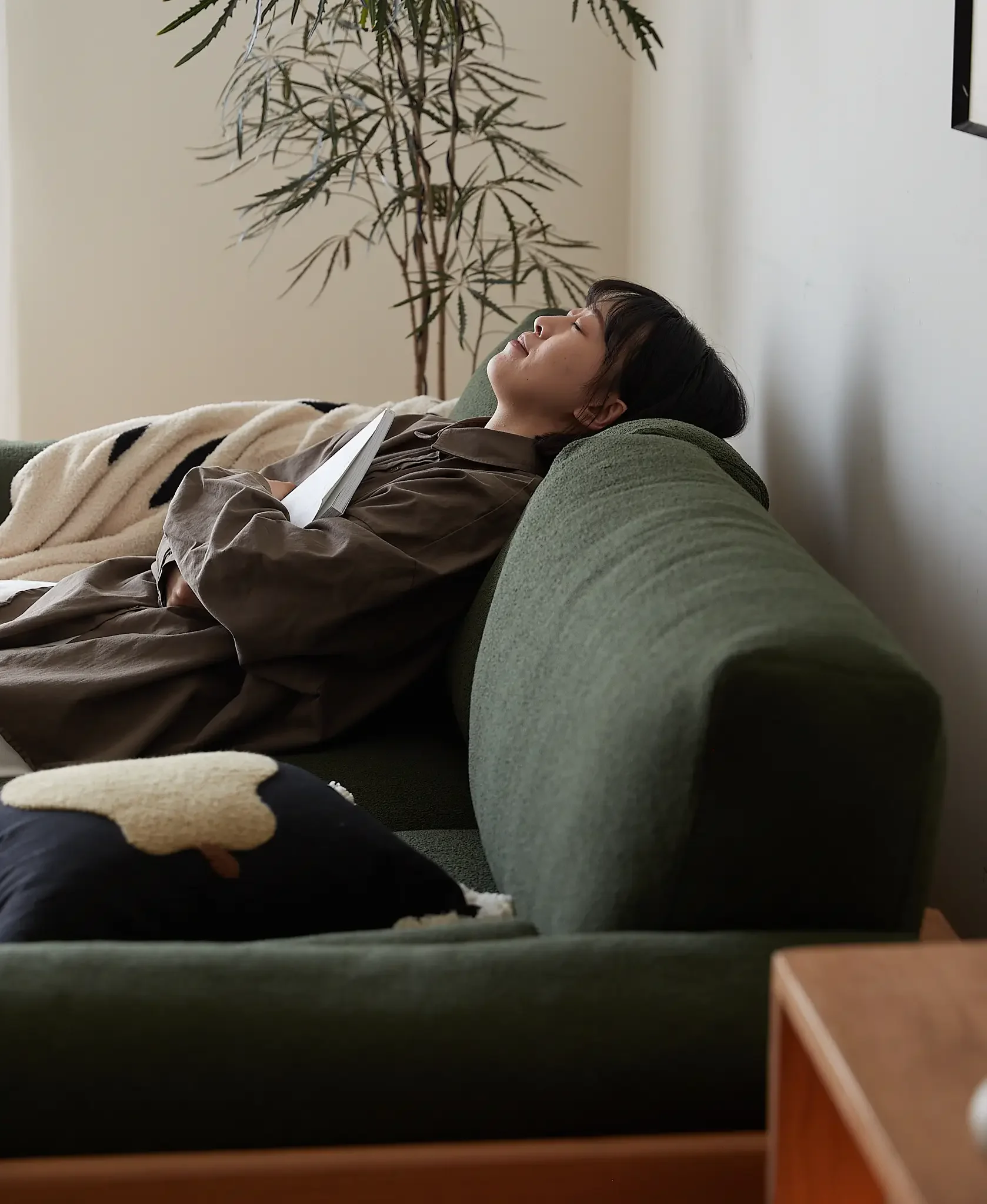 

-Nordic Style Solid Wood Modern Sectional Sofa Latest Design New Model Sofa for Living Room