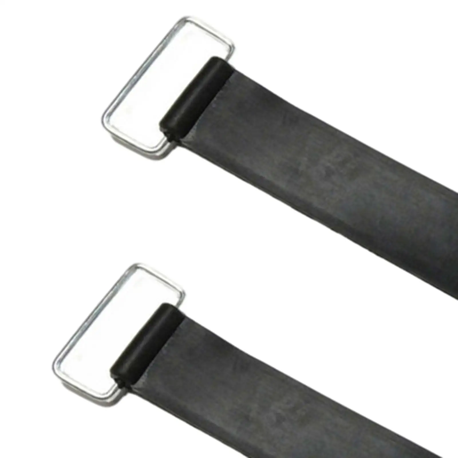 Elastic Rubber Bandage Battery Strap Holder Non Slip Black for Motorcycle Secure Fixing