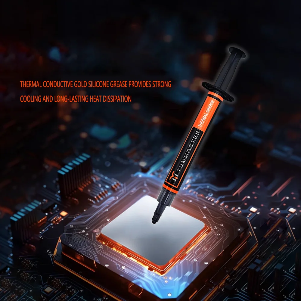 TUMMASTER Pasta Termica CPU Grasso Termico 18.8W/mk Alta Termica per Gaming PC Case Raffreddamento Processore PS5