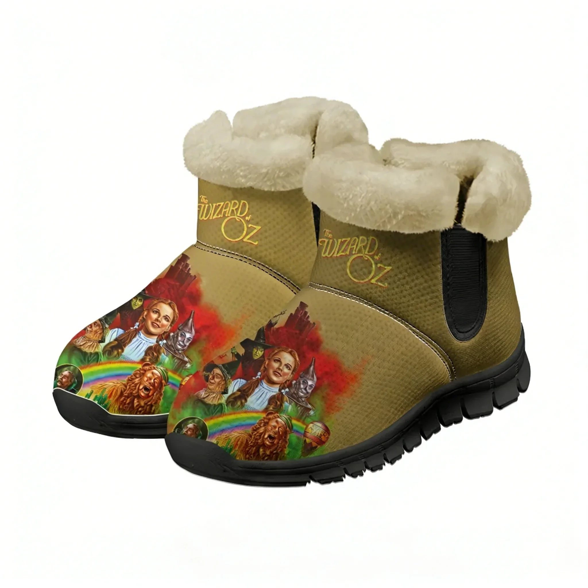 

Сапоги The Wizard of Oz Snow Boot для мужчин, женщин и подростков, теплые, высококачественные, персонализированные, повседневные, легкие кроссовки, обувь на заказ