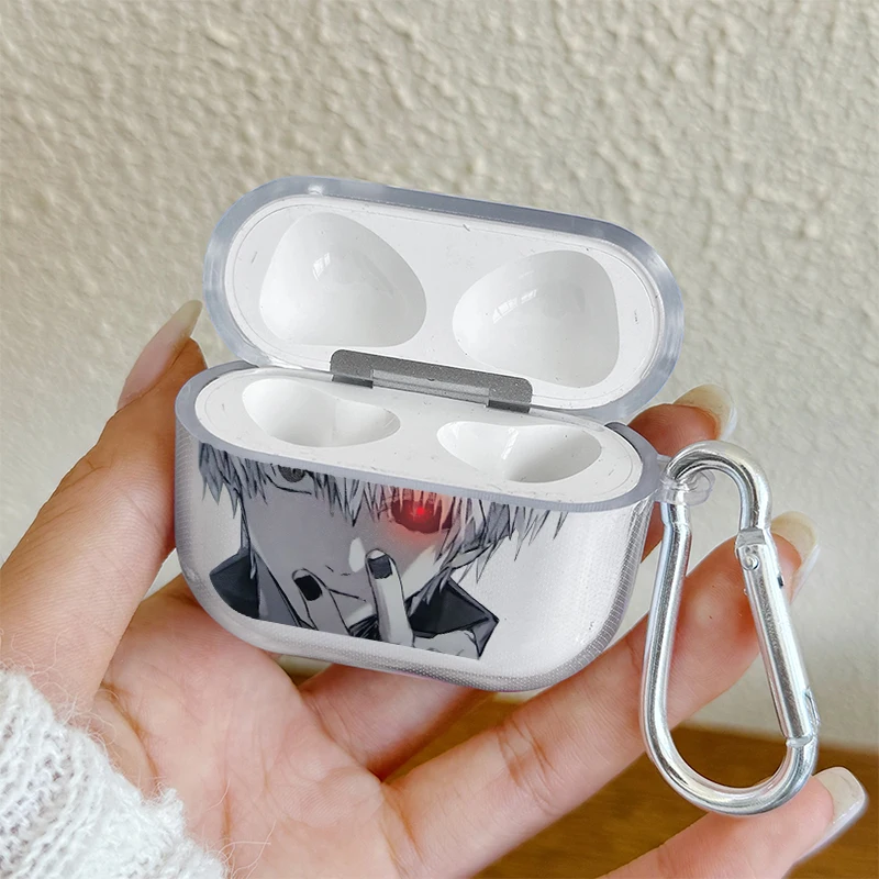 日本アニメ「進撃の巨人」Apple AirPods Pro、Pro3、Pro2イヤホンカバー、AirPods 1/2、3、4対応、耐衝撃保護ケース