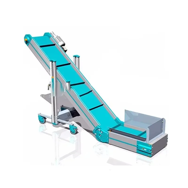 Hot! Small Portable Inclined Belt Conveyor for Food Processing for Bread in New Condition Mechanical