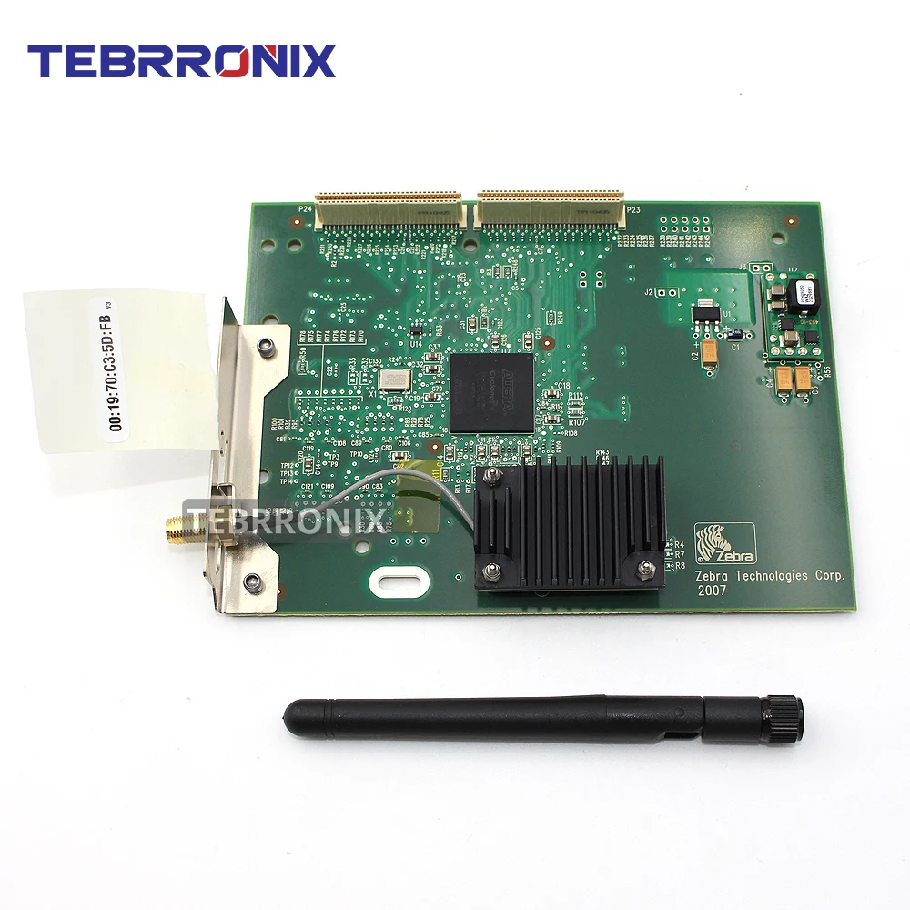 

New Original Print Server Wireless Net-work Ca-rd for Zebra ZM400 105SL Plus 110Xi4 Thermal Barcode Label Printer P1009634