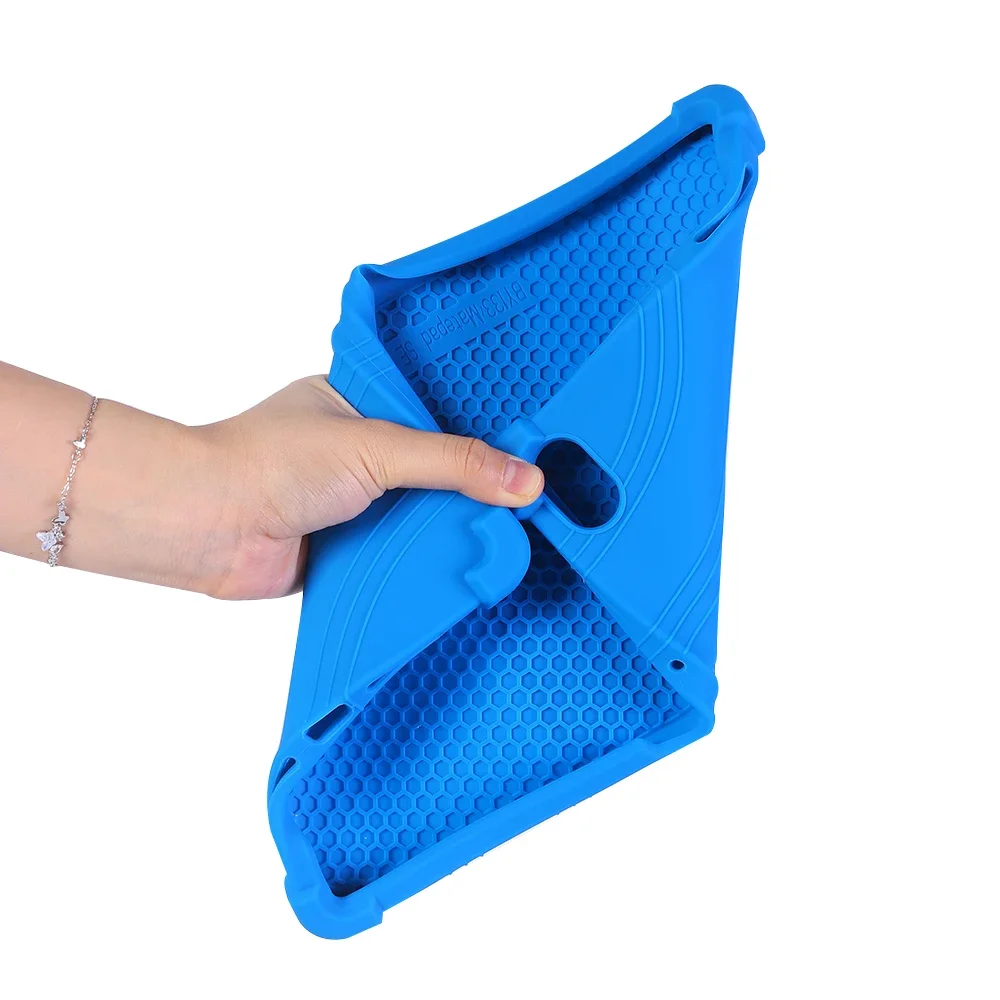 

For Huawei MatePad SE 11 2024 11inch Soft Silicon Kickstand Cover Shockproof Protective Case with Stand Compatible with AGS6-W00